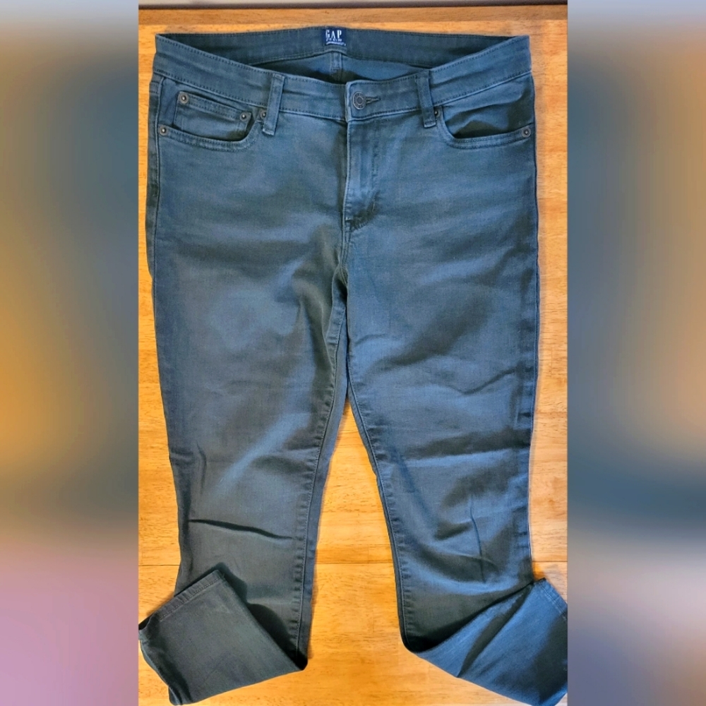 Green Gap Skinny Jean